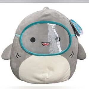 Squishmallows Shark “Gordan”~14”
